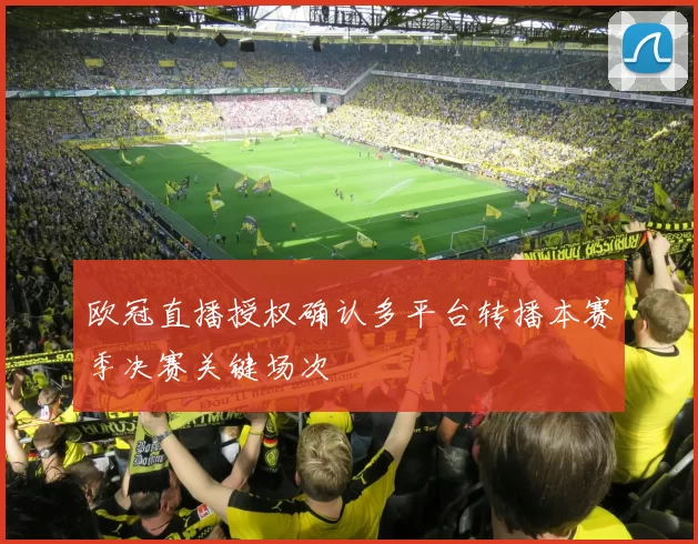 欧冠直播授权确认多平台转播本赛季决赛关键场次
